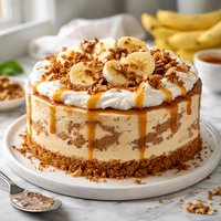 Banana Ice Cream Cake