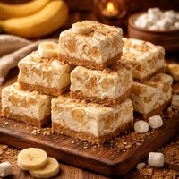 Banana Marshmallow Squares