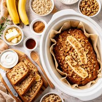 Banana Nut Bread for the Crock Pot