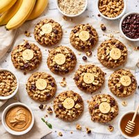 Banana Nut Breakfast Cookies