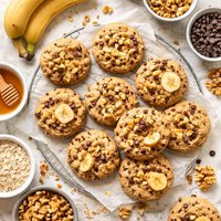 Banana Nut Cookies