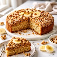 Banana Nut Crumb Cake