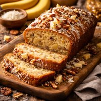 Banana Nut Pina Colada Bread