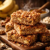 Banana Oat Bars