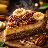 Banana Pecan Pie Raw Foods