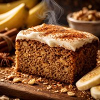 Banana Spice Cake Sugar Free