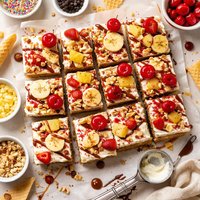 Banana Split Bars