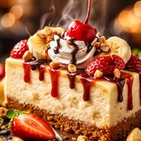 Banana Split Cheesecake
