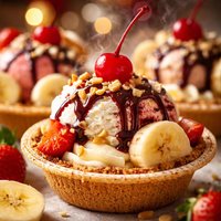 Banana Split Pies