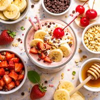 Banana Split Smoothie