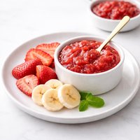 Banana Strawberry Freezer Jam