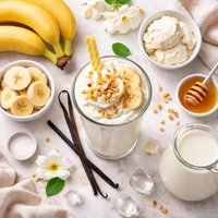 Banana Vanilla Milkshake