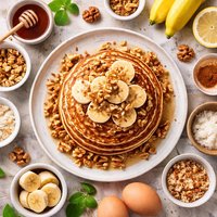 Banana Walnut Pancake Paleo Compliant