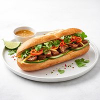 Banh Mi Asian Sandwich