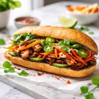 Banh Mi Style Chicken Sandwich