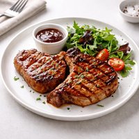 Bar B Q Pork Chops