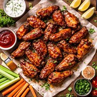 Barbecue Chicken Wings