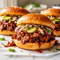 Barbecue Pork Sandwiches