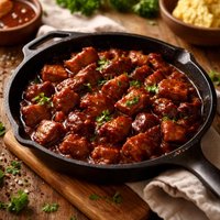 Barbecue Pork Skillet