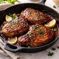 Barbecue Skillet Pork Chops