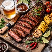 Barbecued Beer Steak