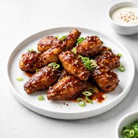 Barbecued Chicken Wings