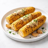 Barbecued Corn with Roasted Garlic Butter Bbq