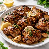 Barbecued Garlic Chicken
