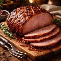 Barbecued Ham