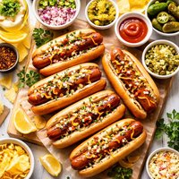 Barbecued Hot Dogs Oamc