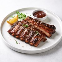Barbecued Ribs Either Beef or Pork