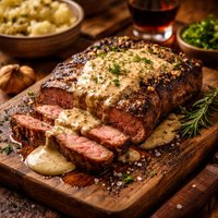 Barbecued Steak Dijonnaise