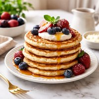 Bed and Breakfast Cottage Cheese Pancakes