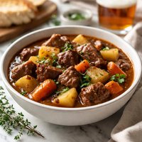 Beef and Beer Stew with Root Vegetables