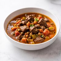 Beef and Black Eyed Pea Soup