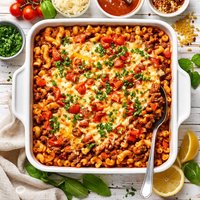 Beef and Macaroni Bake