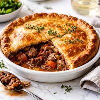 Beef and Mushroom Pie