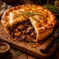 Beef Mushroom Pie