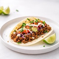Beef Soft Shell Taco