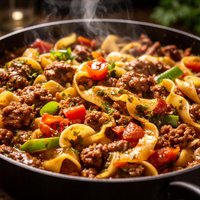 Beefy Noodle One Pot Meal