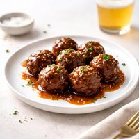 Beer Sauced Meatballs