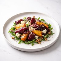 Beet Salad with Feta Cheese