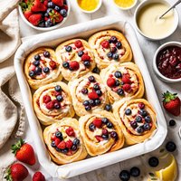 Berry Breakfast Rolls