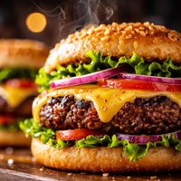 Better Burgers Seasoned Hamburgers or Cheeseburgers