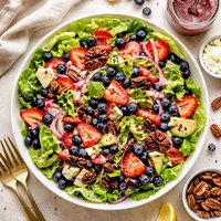 Bibb Lettuce Salad with Blueberry Vinaigrette