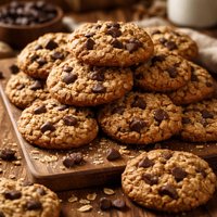 Big Batch Oatmeal Chocolate Chip Cookies