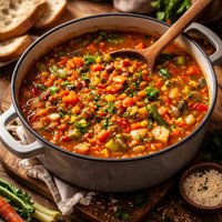 Big Batch Vegetable Soup