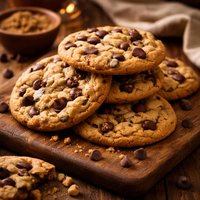 Big Soft and Chewy Chocolate Chip Cookies