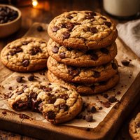 Big Thick Chocolate Chip Cookies