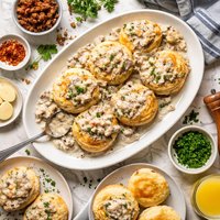 Biscuits and Sausage Gravy